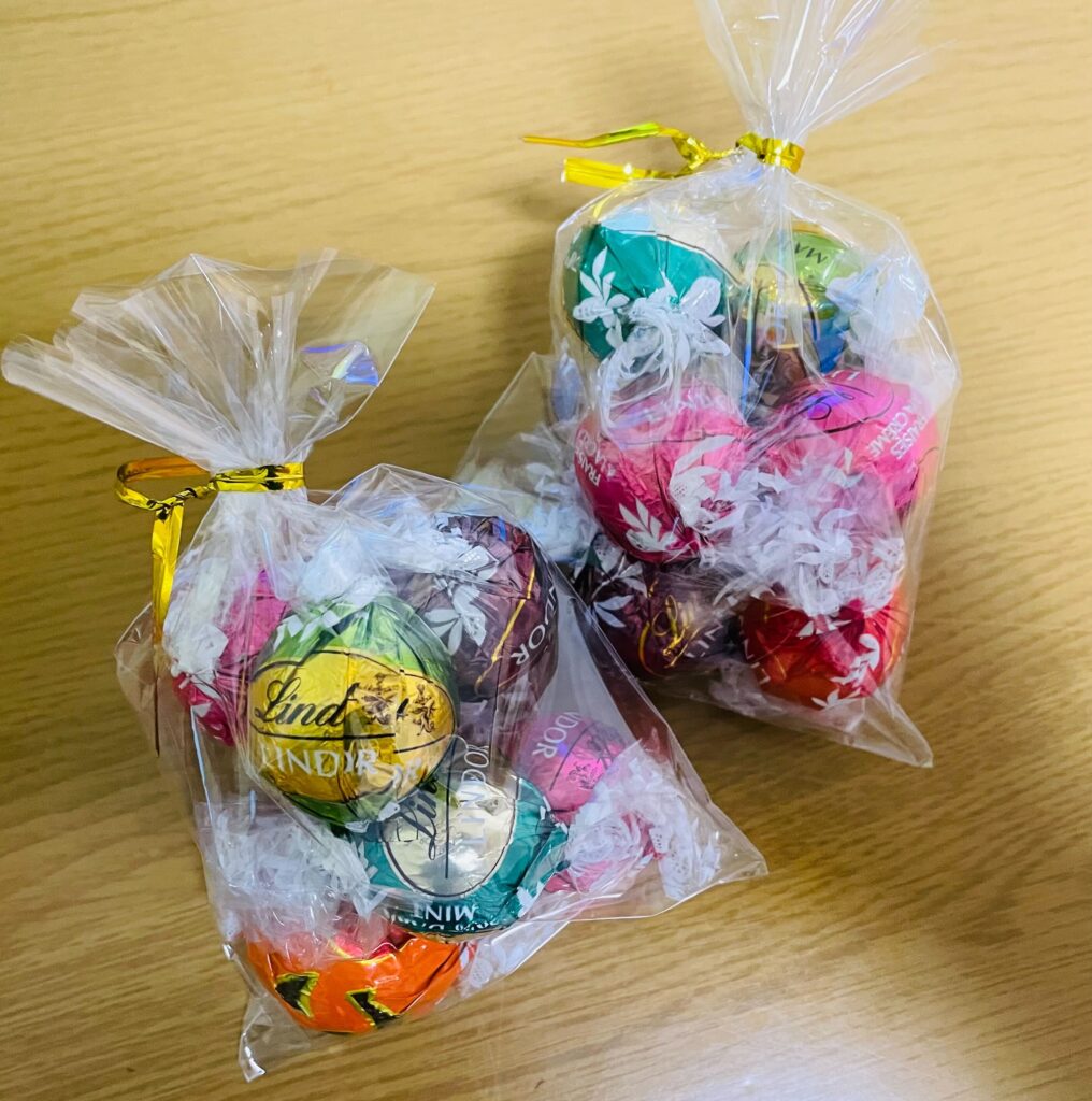 チョコレートラッピング画像